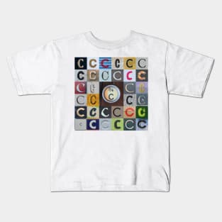Nick's Type Art: C Kids T-Shirt